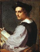 Andrea del Sarto Portrait of a Young Man oil painting